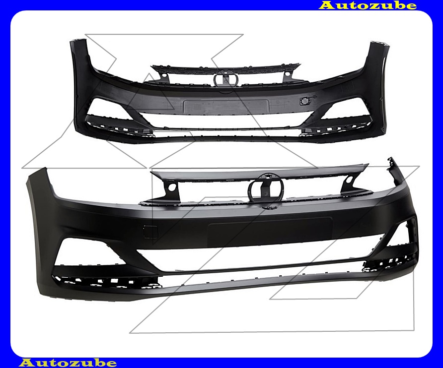 Első lökhárító alapozott Első lökhárító alapozott