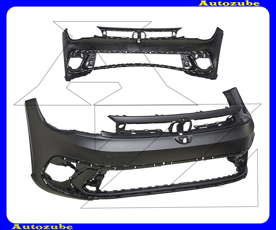 Első lökhárító fényezhető (szenzor jelöléssel) Első lökhárító fényezhető (szenzor jelöléssel)