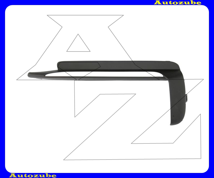 Első lökhárító díszléc bal felső, fekete Első lökhárító díszléc bal felső, fekete