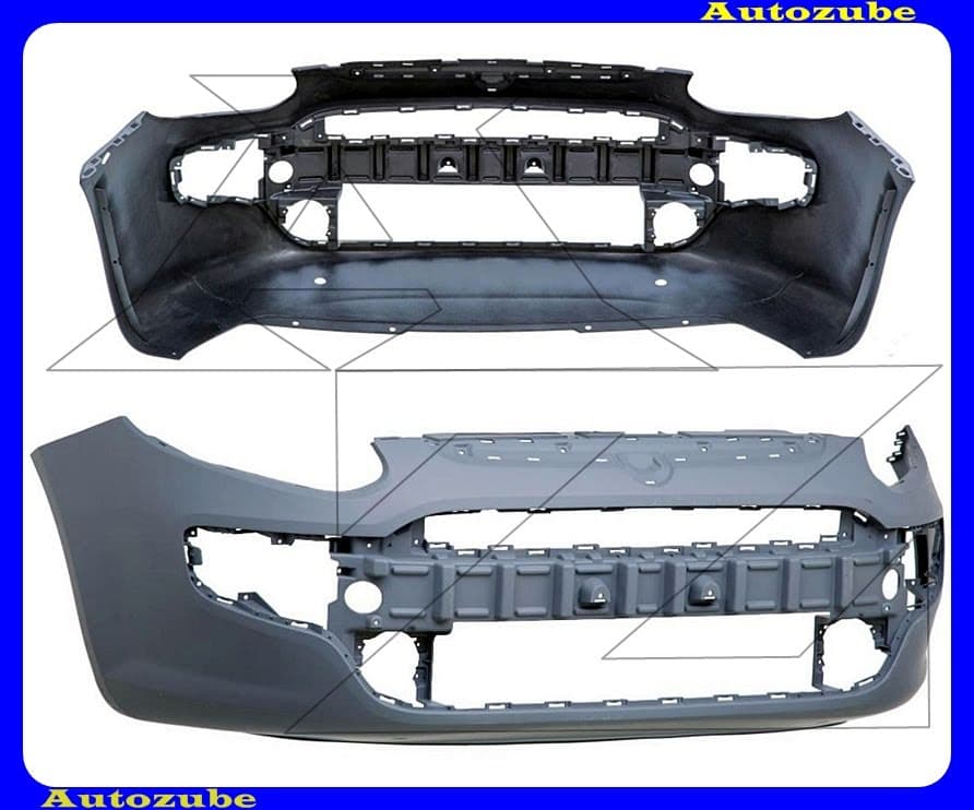 Első lökhárító alapozott Első lökhárító alapozott