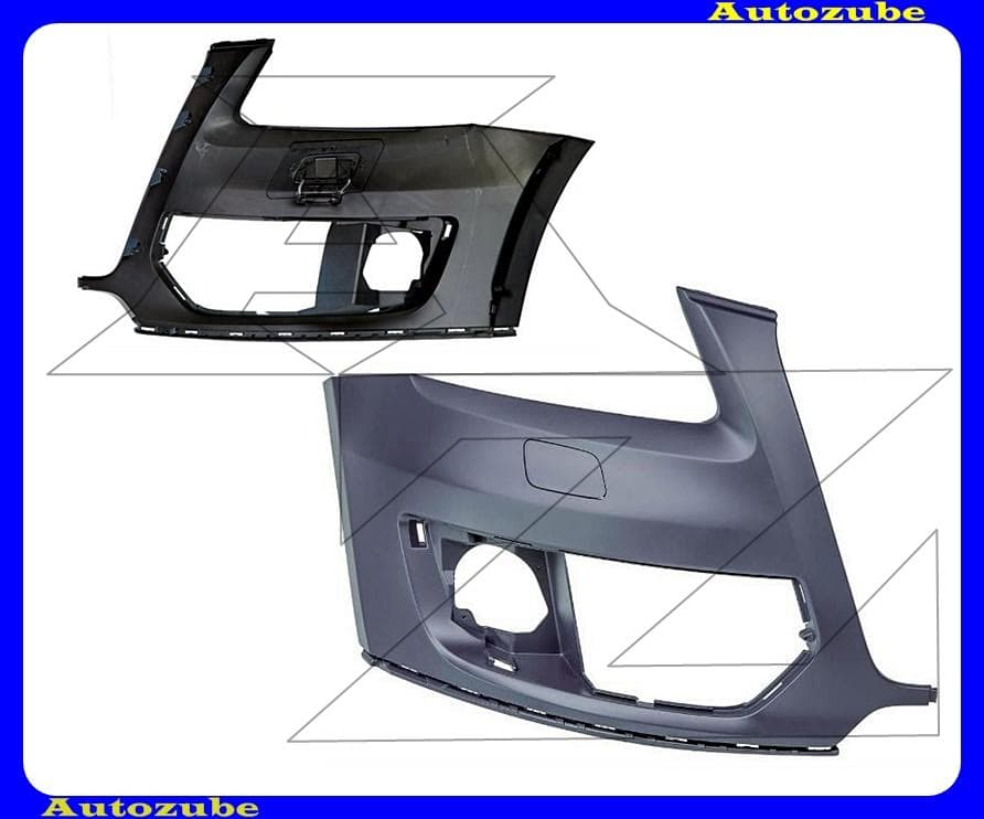 Első lökhárító jobb, fényszórómosós, alapozott Első lökhárító jobb, fényszórómosós, alapozott