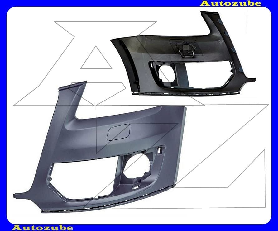 Első lökhárító bal, fényszórómosós, alapozott Első lökhárító bal, fényszórómosós, alapozott