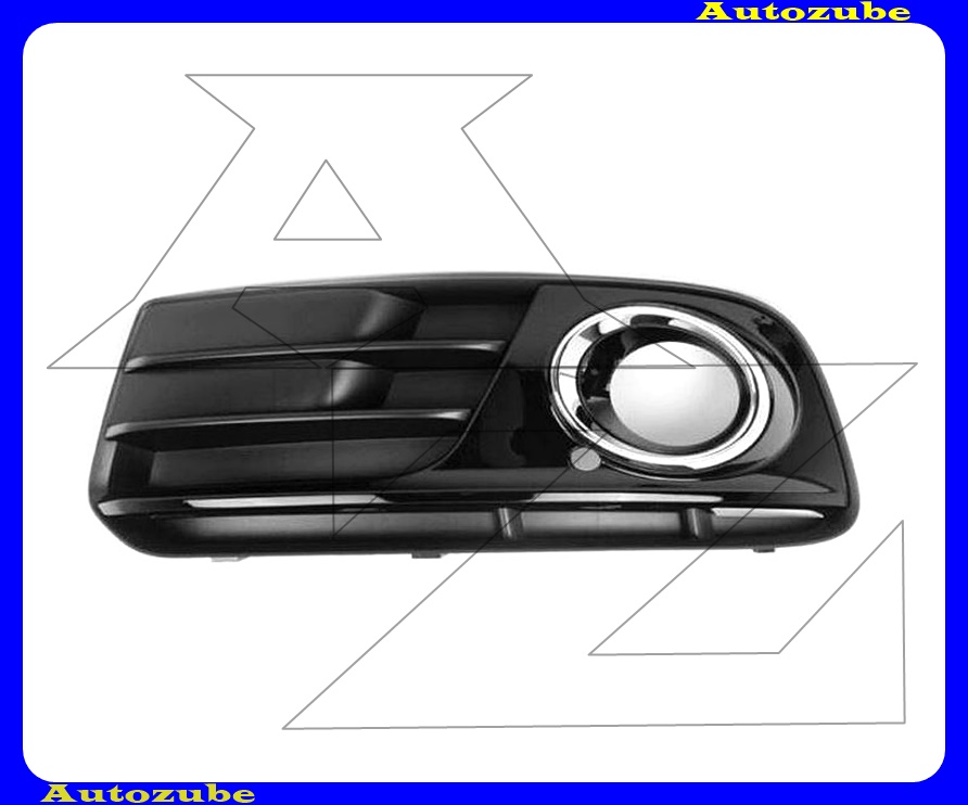 Első lökhárító rács bal, krómkerettel Első lökhárító rács bal, krómkerettel