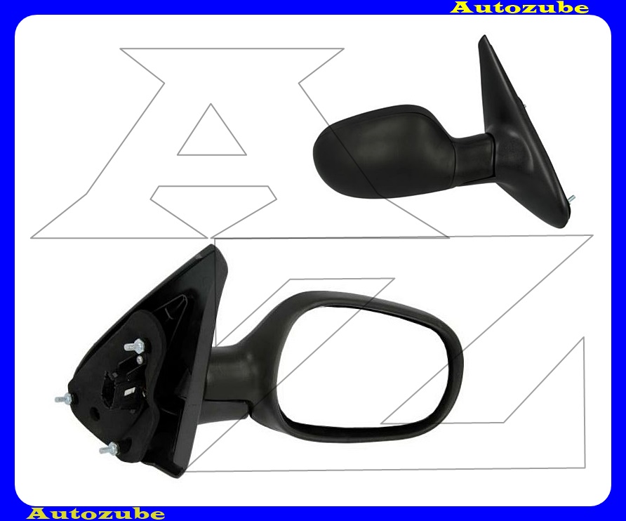 Visszapillantó tükör jobb, elektromos, fűthető-domború tükörlappal, hőmérős, fényezhető borítással Visszapillantó tükör jobb, elektromos, fűthető-domború tükörlappal, hőmérős, fényezhető borítással