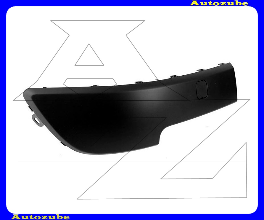 Első lökhárító díszléc jobb, fekete Első lökhárító díszléc jobb, fekete