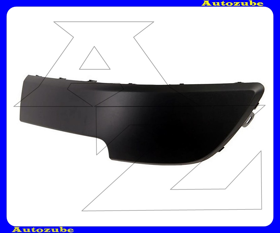 Első lökhárító díszléc bal, fekete Első lökhárító díszléc bal, fekete