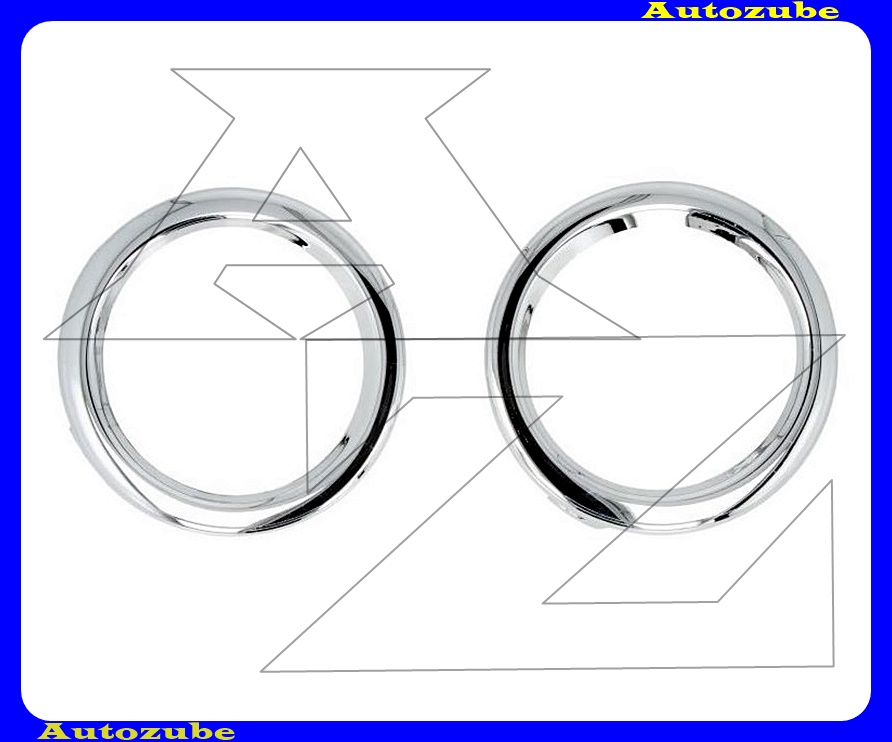 Első lökhárító krómkeret szett (bal+jobb) Első lökhárító krómkeret szett (bal+jobb)