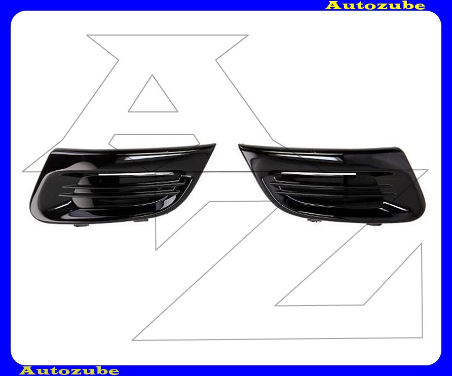 Első lökhárító rács szett, fényes fekete (jobb+bal) Első lökhárító rács szett, fényes fekete (jobb+bal)