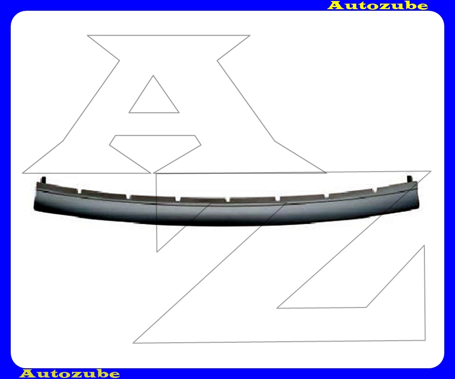 Első lökhárító díszléc, alsó, ezüstszürke Első lökhárító díszléc, alsó, ezüstszürke