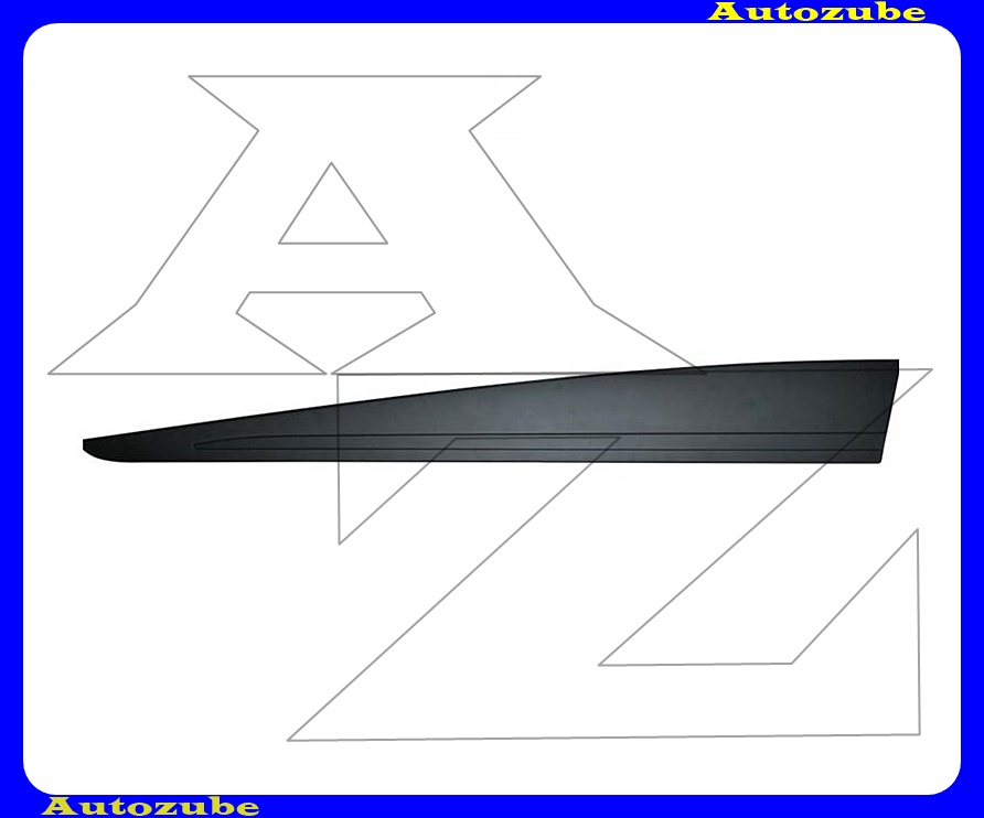 Ajtódíszléc bal első, fekete Ajtódíszléc bal első, fekete