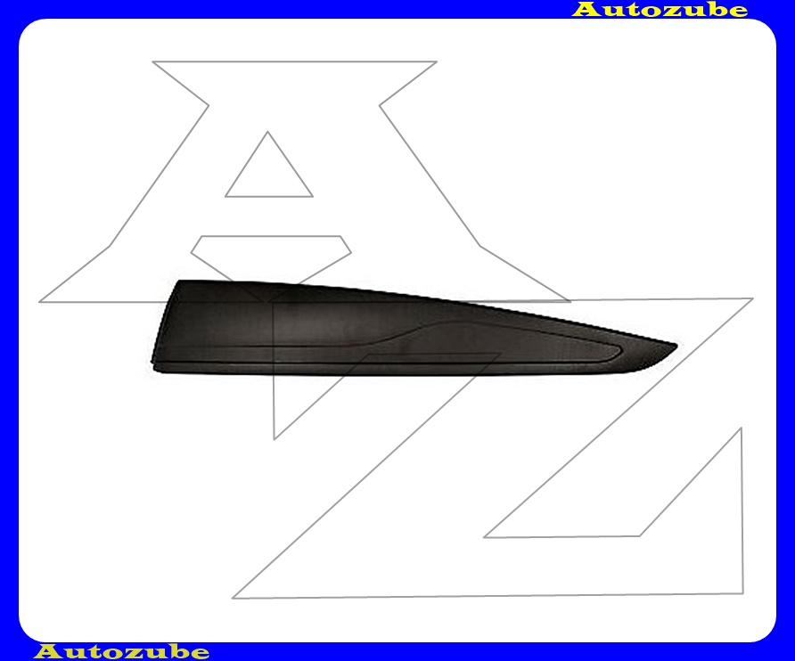 Ajtódíszléc bal hátsó, fekete Ajtódíszléc bal hátsó, fekete