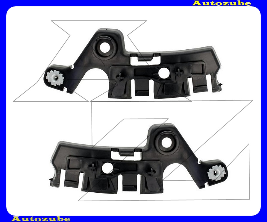 Első lökhárító tartó szett (sárvédőn) (bal+jobb) Első lökhárító tartó szett (sárvédőn) (bal+jobb)