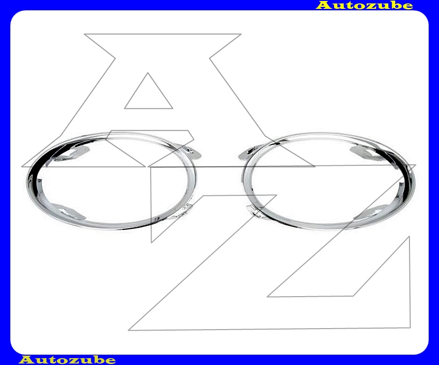 Első lökhárító krómkarika szett Első lökhárító krómkarika szett