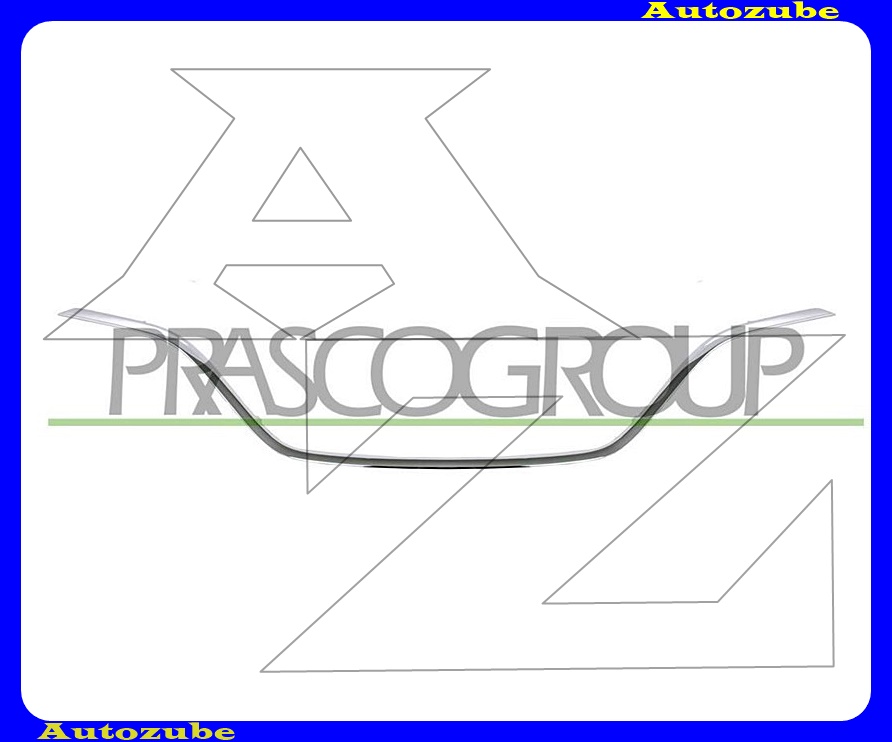 Hűtődíszrács krómdíszléc alsó Hűtődíszrács krómdíszléc alsó