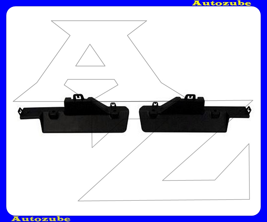 Első lökhárító alatti spoiler műa. tartóelem szett Első lökhárító alatti spoiler műa. tartóelem szett