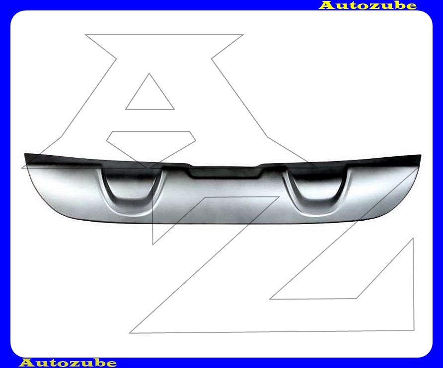 Hátsó lökhárító alatti spoiler, ezüstre fényezett Hátsó lökhárító alatti spoiler, ezüstre fényezett