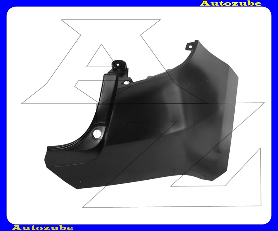 Hátsó lökhárító sarok jobb fényezhető Hátsó lökhárító sarok jobb fényezhető