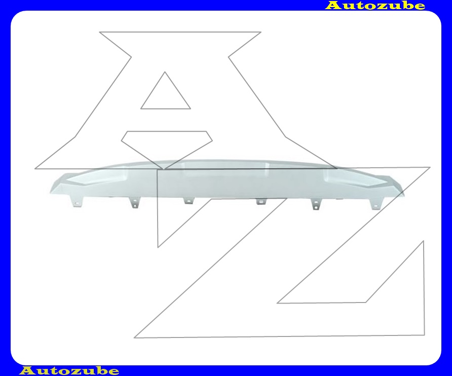 Első lökhárító alatti spoiler, ezüst Első lökhárító alatti spoiler, ezüst