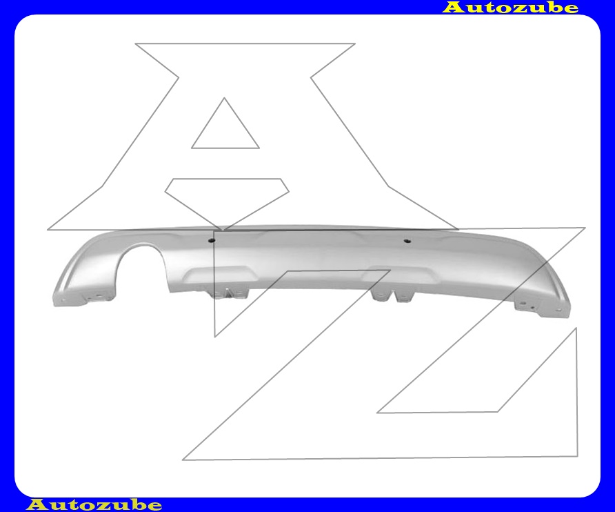 Hátsó lökhárító alatti spoiler, szenzoros, ezüst Hátsó lökhárító alatti spoiler, szenzoros, ezüst