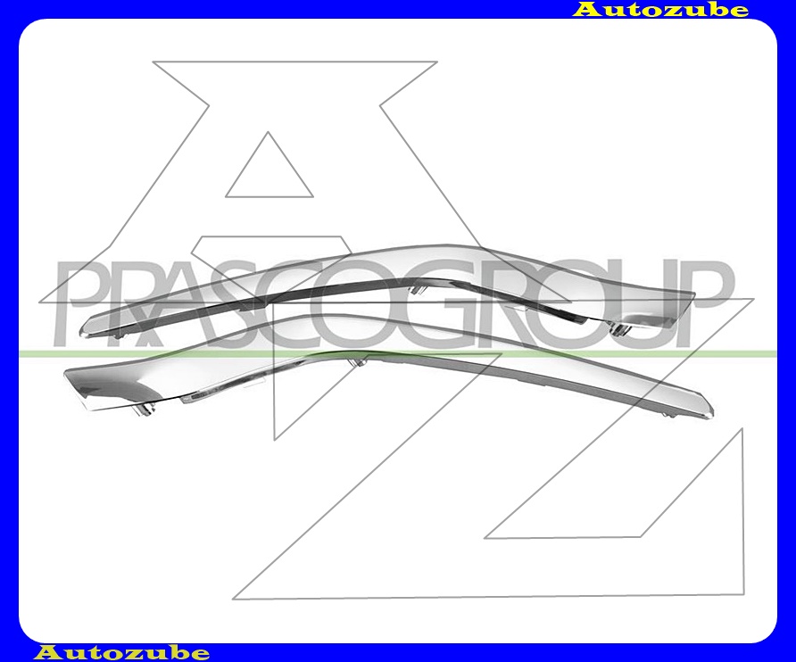 Hűtődíszrács krómdíszléc alsó jobb oldal + bal oldal (fényszóró alatti) Hűtődíszrács krómdíszléc alsó jobb oldal + bal oldal (fényszóró alatti)