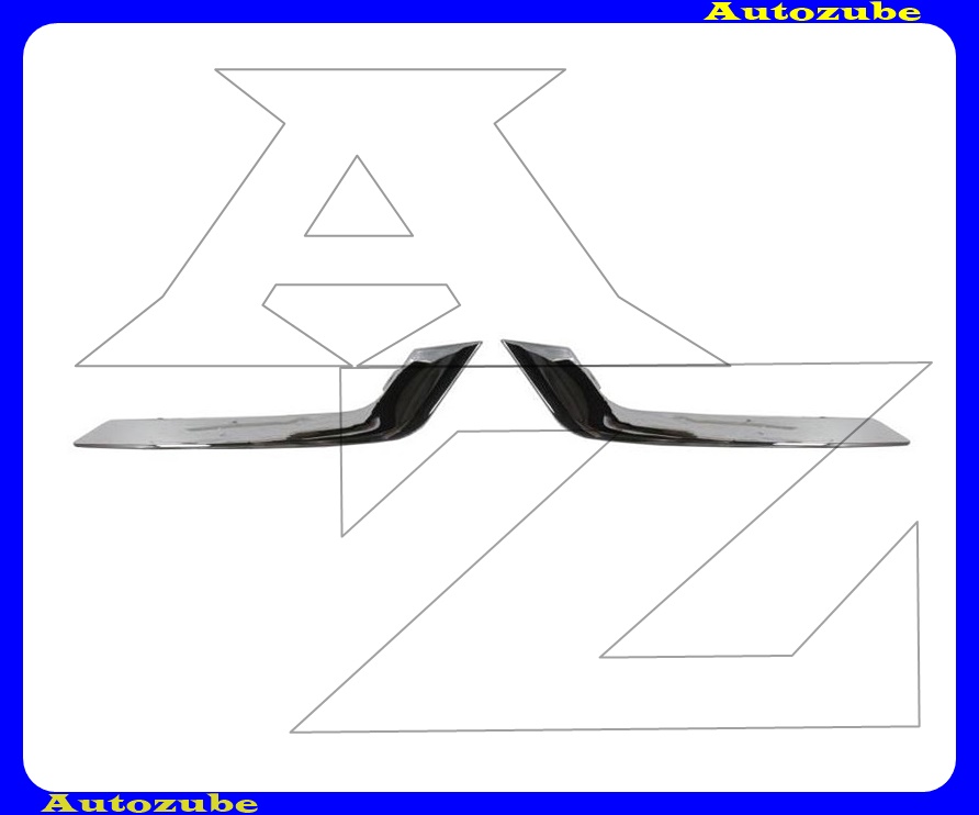 Hátsó lökhárító krómdíszléc szett (bal+jobb) Hátsó lökhárító krómdíszléc szett (bal+jobb)