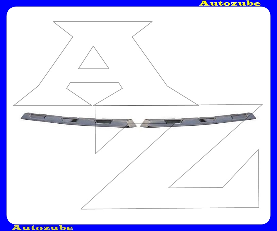 Hűtődíszrács krómdíszléc szett felső (2db) Hűtődíszrács krómdíszléc szett felső (2db)