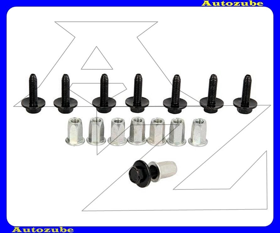 Alsó motorvédő burkolat rögzítő készlet {ROMIX} Alsó motorvédő burkolat rögzítő készlet {ROMIX}