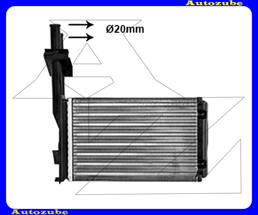 Fűtőradiátor 234x158x42 Fűtőradiátor 234x158x42