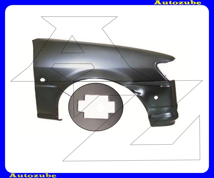 Első sárvédő jobb Első sárvédő jobb