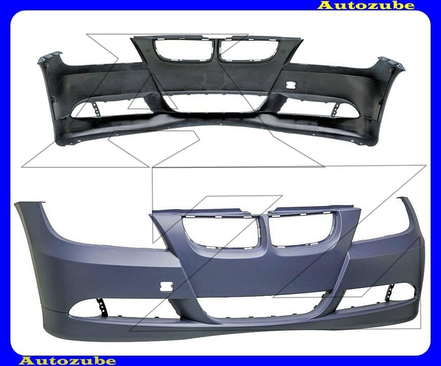 Első lökhárító alapozott Első lökhárító alapozott