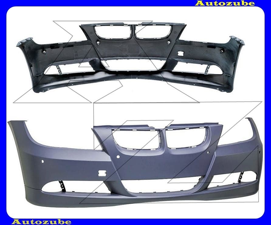 Első lökhárító alapozott Első lökhárító alapozott