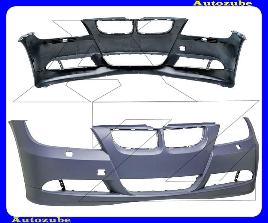 Első lökhárító alapozott Első lökhárító alapozott