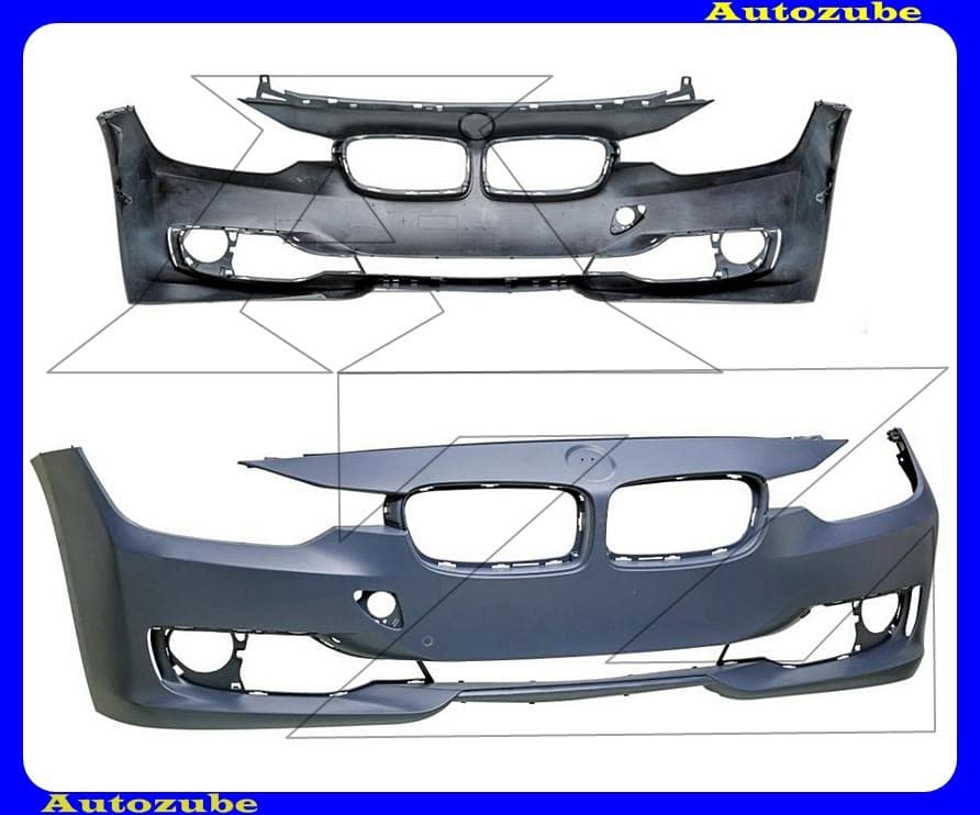 Első lökhárító alapozott Első lökhárító alapozott