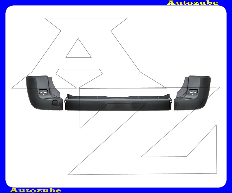 Hátsó lökhárító díszléc szett (3db) Hátsó lökhárító díszléc szett (3db)