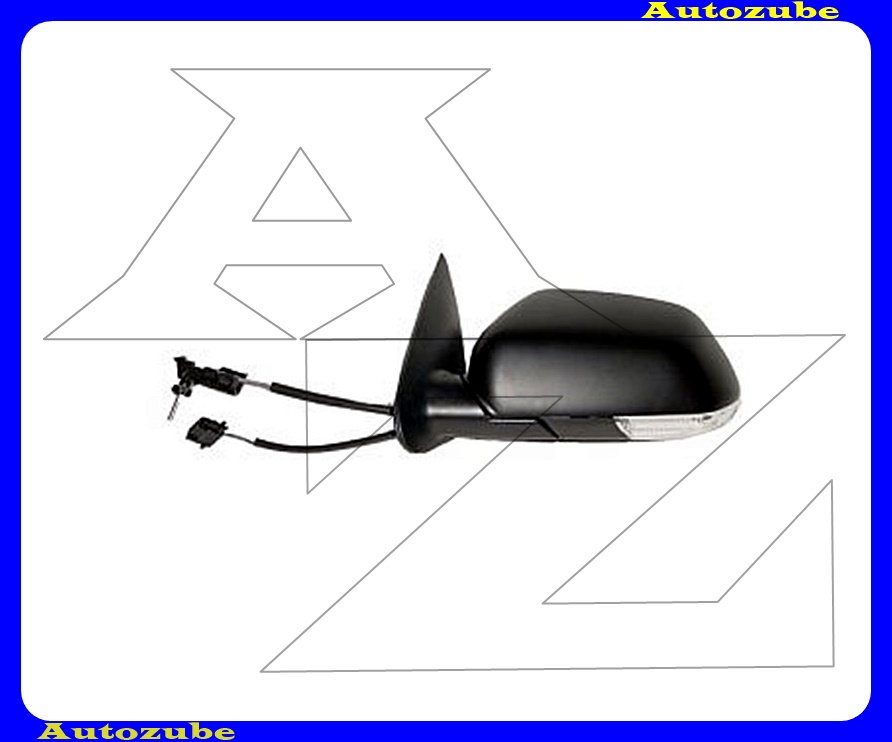 Visszapillantó tükör bal, manuális, domború tükörlappal, fekete borítással, irányjelzővel Visszapillantó tükör bal, manuális, domború tükörlappal, fekete borítással, irányjelzővel