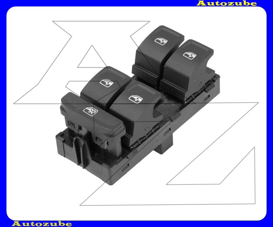 Ablakemelő kapcsoló panel bal első /8-pin/ Ablakemelő kapcsoló panel bal első /8-pin/