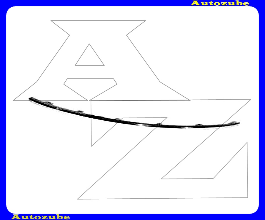 Első lökhárító krómdíszléc középső (díszrácsra) Első lökhárító krómdíszléc középső (díszrácsra)