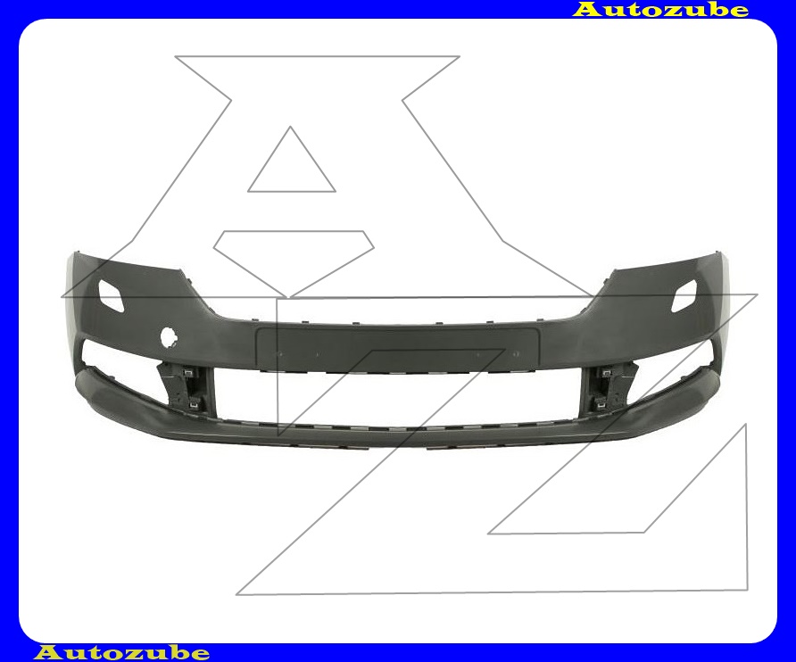 Első lökhárító alapozott, fényszórómosós Első lökhárító alapozott, fényszórómosós