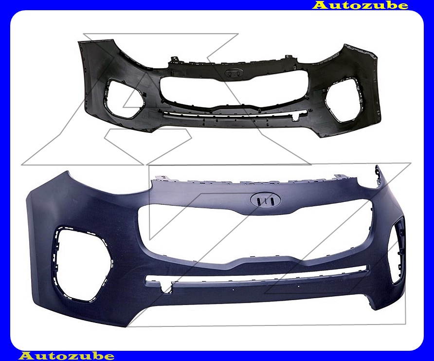 Első lökhárító alapozott (szenzor jelöléssel) Első lökhárító alapozott (szenzor jelöléssel)