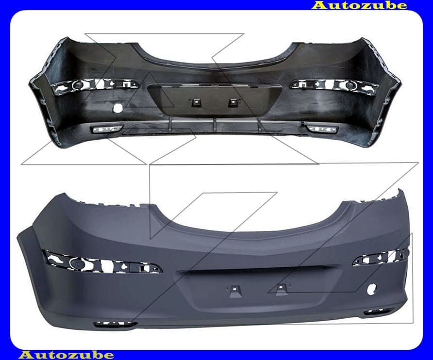 Hátsó lökhárító Hátsó lökhárító