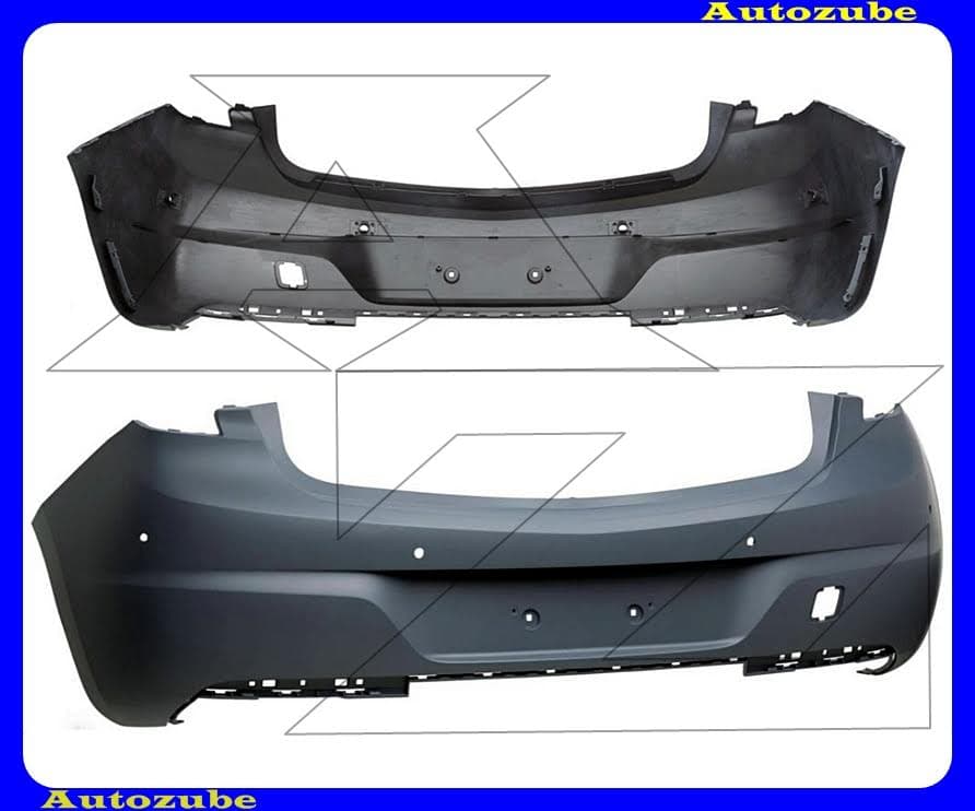 Hátsó lökhárító Hátsó lökhárító