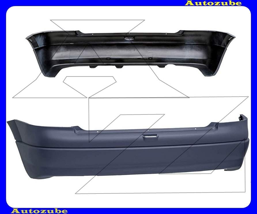 Hátsó lökhárító Hátsó lökhárító