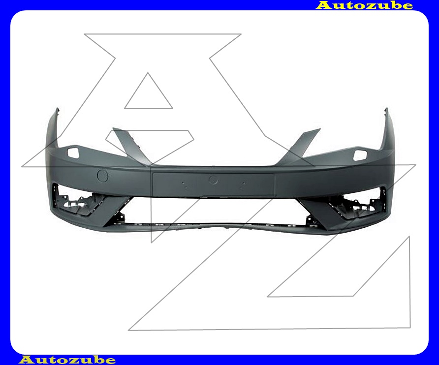 Első lökhárító alapozott, fényszórómosós Első lökhárító alapozott, fényszórómosós