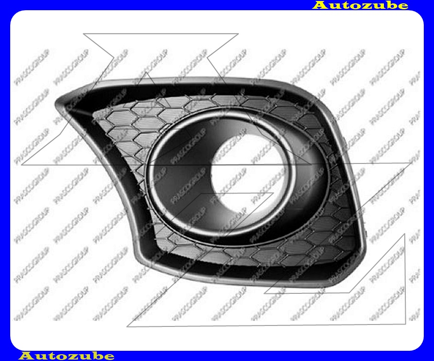 Első lökhárító rács jobb, ködlámpás Első lökhárító rács jobb, ködlámpás