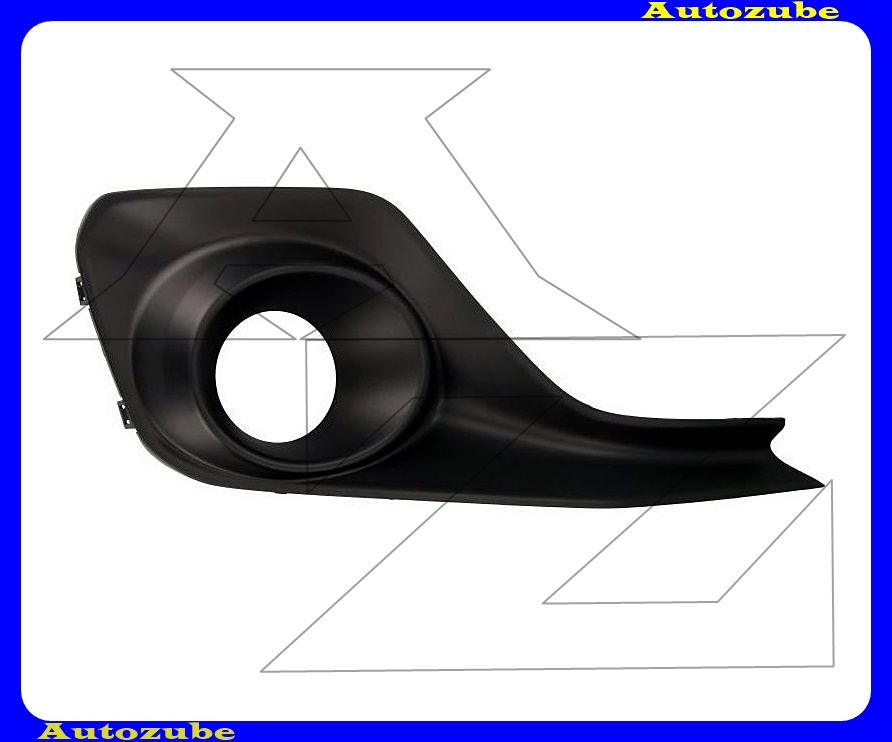 Első lökhárító rács jobb, ködlámpás Első lökhárító rács jobb, ködlámpás