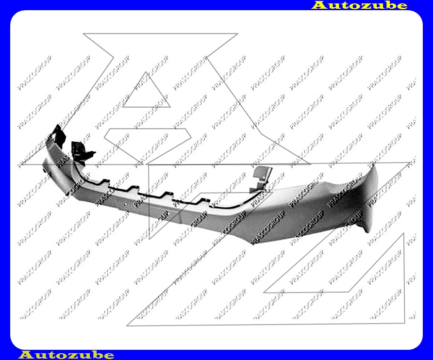 Első lökhárító felső rész, fényezhető Első lökhárító felső rész, fényezhető