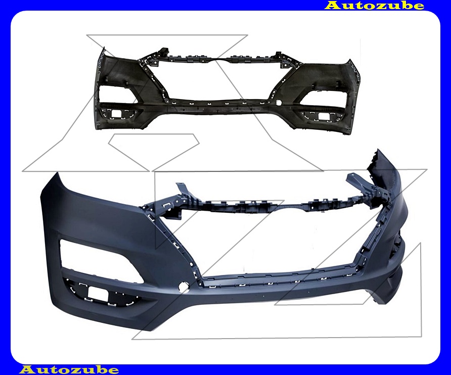 Első lökhárító alapozott Első lökhárító alapozott