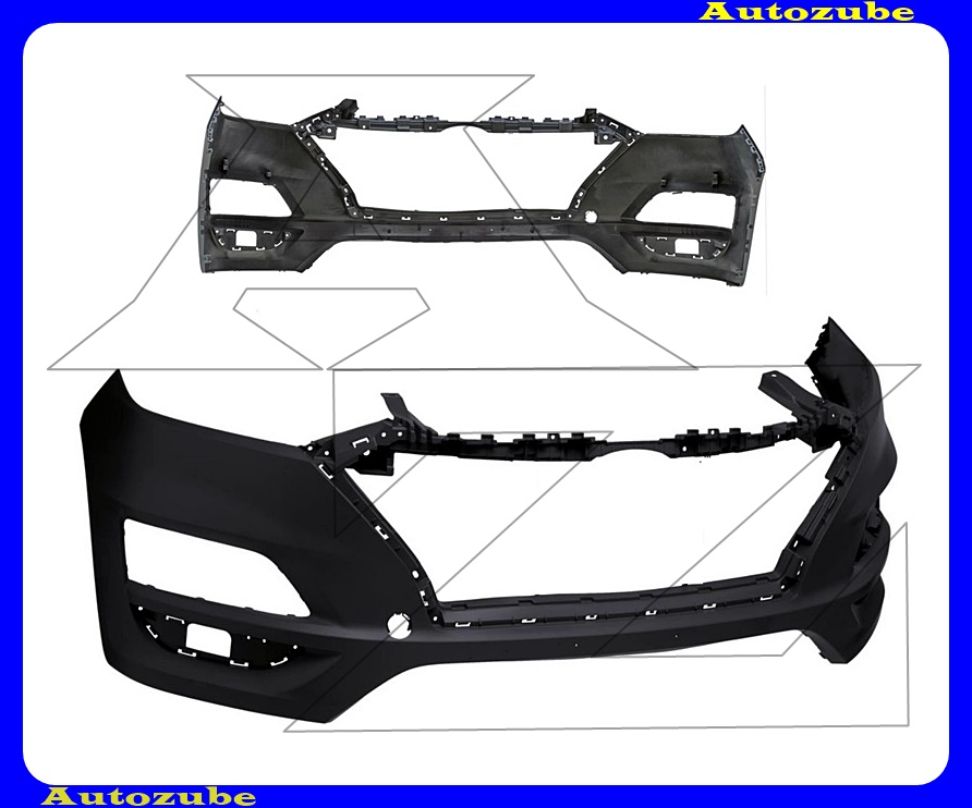 Első lökhárító fényezhető Első lökhárító fényezhető