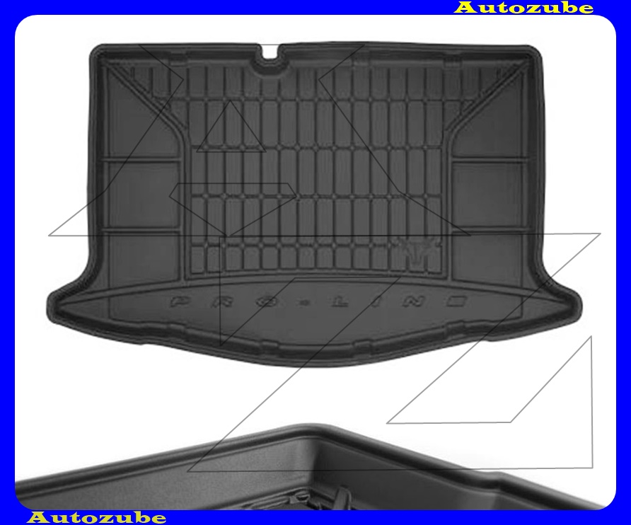 Csomagtértálca - méretpontos - 3mm vastagságú - 30-40mm magas peremmel - 100% kíválló mínőségű gumi Csomagtértálca - méretpontos - 3mm vastagságú - 30-40mm magas peremmel - 100% kíválló mínőségű gumi