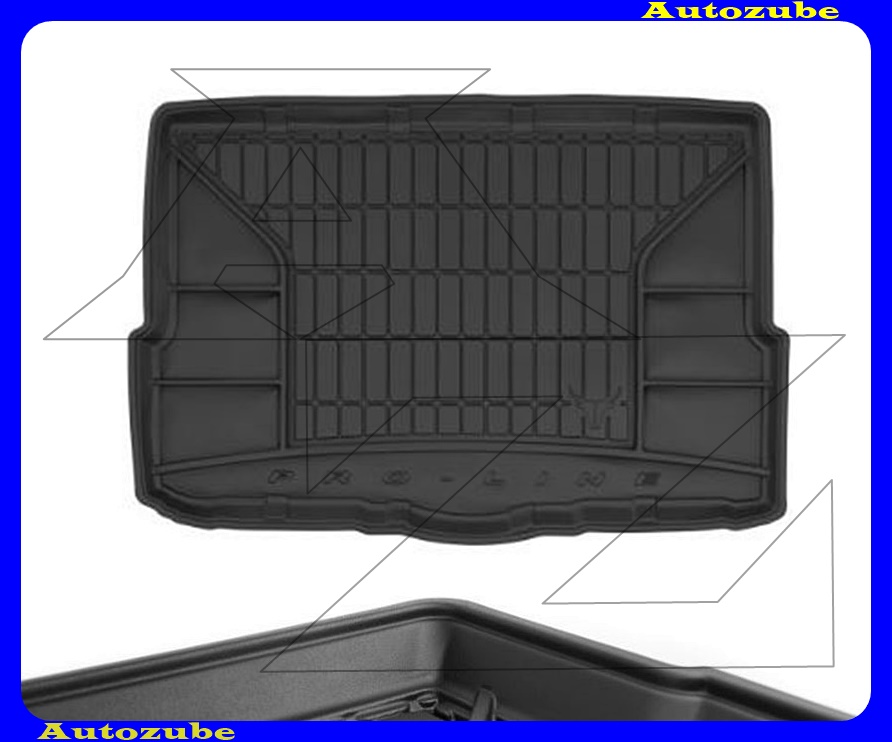 Csomagtértálca - méretpontos - 3mm vastagságú - 30-40mm magas peremmel - 100% kíválló mínőségű gumi Csomagtértálca - méretpontos - 3mm vastagságú - 30-40mm magas peremmel - 100% kíválló mínőségű gumi